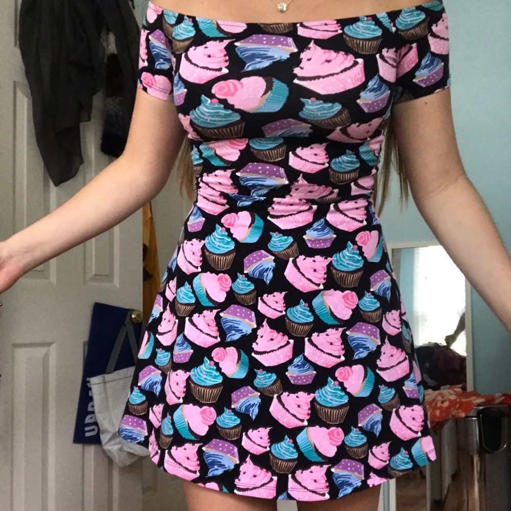 Cupcake skater dress